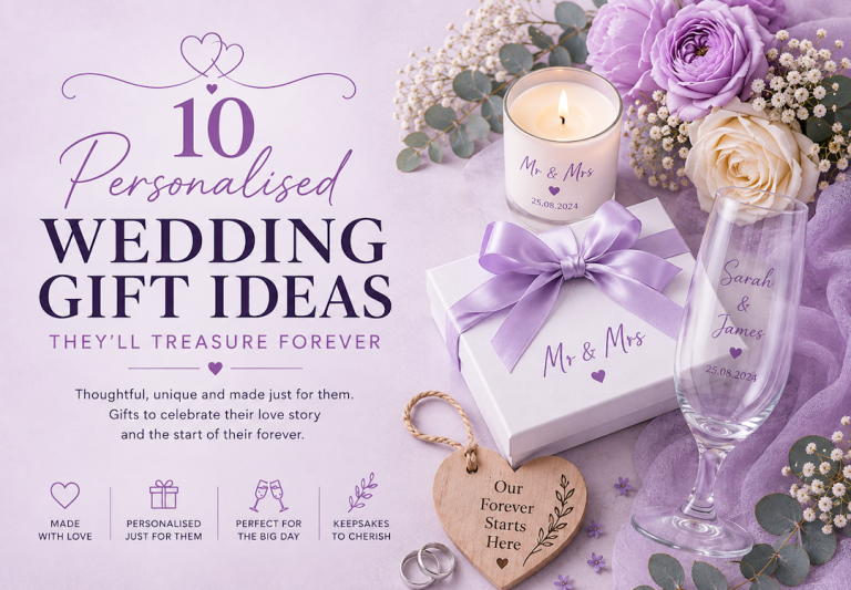 Read more about the article 10 Personalised Wedding Gift Ideas They’ll Treasure Forever