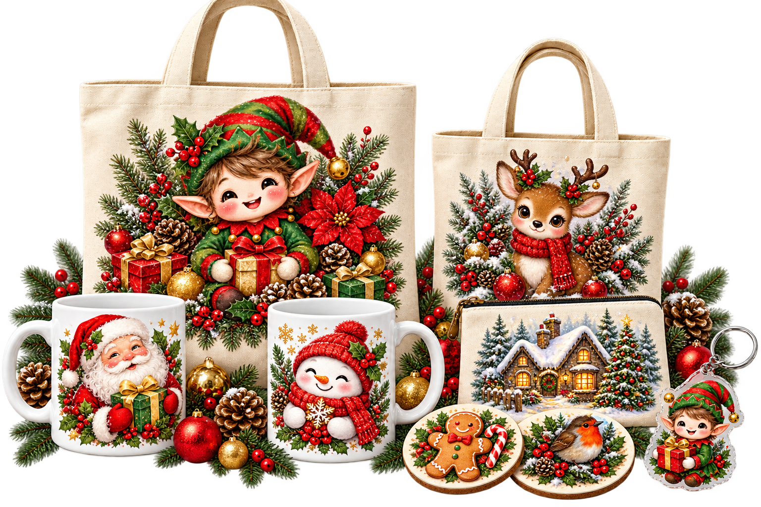 Festive Christmas giftware collection